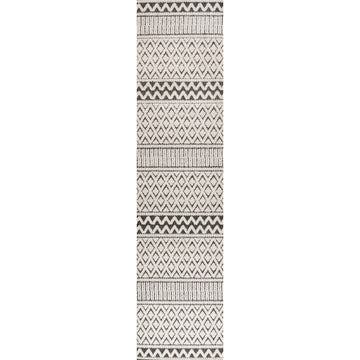 Ormond High-low Modern Trellis Geometric Area Rug